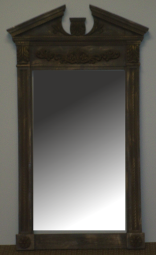 TABERNACLE-STYLE MIRROR

MIRROR - 31 x 18

FRAME EXTERIOR - 47 x 27

$95.00